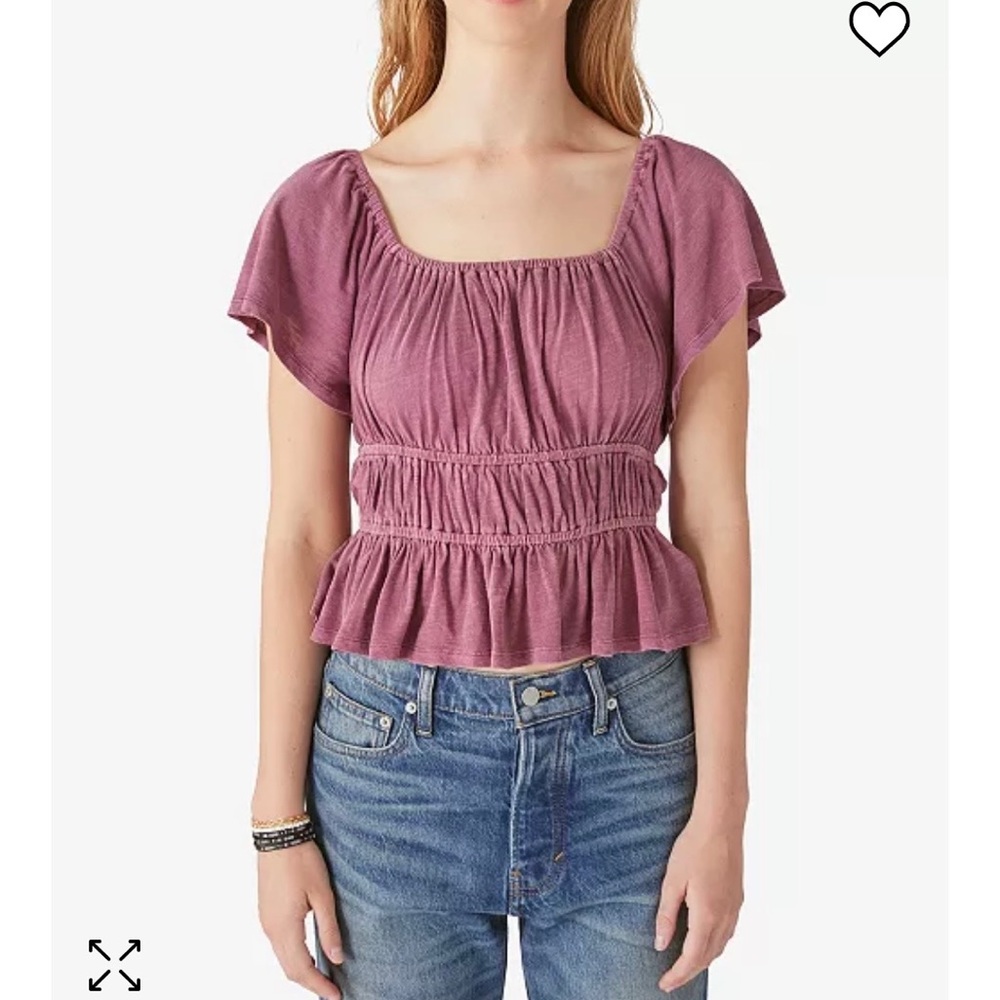 REDUCED 🔥NWT Lucky Brand Top. Size Medium